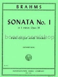 Sonata No.1 Emin Op38 (Cello & Piano)
