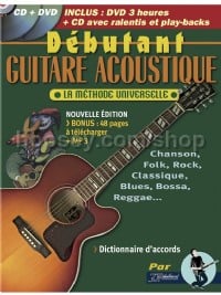 Debutant Guitare Acoustique (Book & CD)