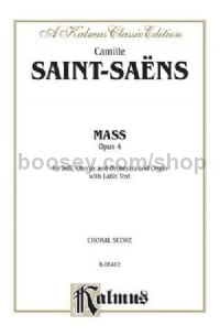 Mass, Opus 4 (SATB with SATB Soli)