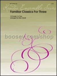 Familiar Classics For Three (Trumpet Trio Set)