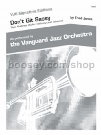 Don't Git Sassy - Big Band (Score & Parts)