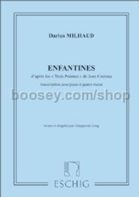 Enfantines - piano 4-hands