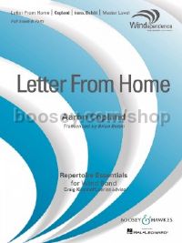 Letter from Home (Wind Band - Score)