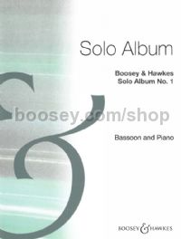 Solo Album No1 Bassoon & Piano