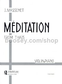 Meditation for Violin & Piano transc. M P Marsick