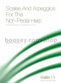 ABRSM Scales & Arpeggios for non-pedal harp (Grades 1-5)