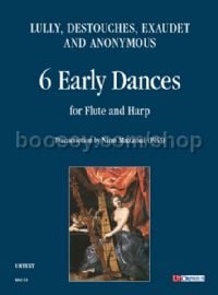 6 Early Dances. Transcription by Nino Mazzoni for Flute & Harp (1953) (score & parts)