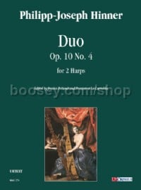 Duo Op.10 No.4 (2 harps score & parts)