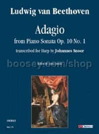 Adagio from Piano Sonata Op.10 No.1 (harp)