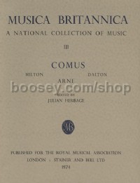 The Masque of Comus (Score)