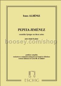 Pepita Jiménez (vocal score) (fr/it) 