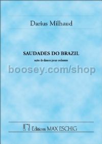 Saudades do Brazil, op. 67b (pocket score)