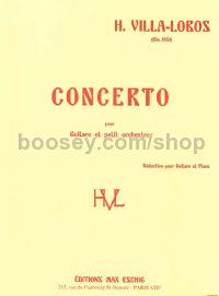 Concerto for Guitar - guitar solo & piano reduction