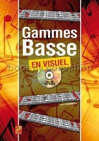 Les gammes de la basse en visuel (Book & CD)
