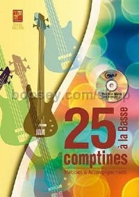 25 comptines à la basse (Book & CD)