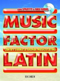 Music Factor - Latin (Piano, Voice & Guitar) (Book & CD)