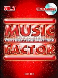 Music Factor, Vol.II (Piano, Voice & Guitar) (Book & CD)