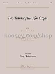 Two Transcriptions for Organ: Air and Prelude