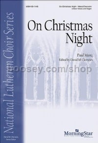 On Christmas Night (Unison Choral Score)