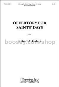 Offertory for Saints' Days