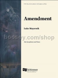 Amendment (Alto Sax & Piano)