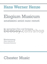 Elogium Musicum (Vocal Score)