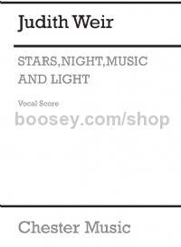 Stars, Night, Music and Light (Vocal Score)