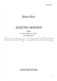 Electra Mourns (Vocal Score)