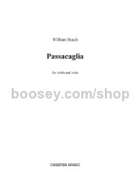 Passacaglia for Violin and Viola