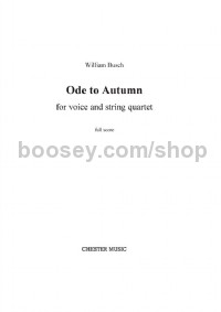 Ode to Autumn (Score & Parts)