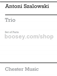 Trio for Oboe, Clarinet & Bassoon (Set of Parts)