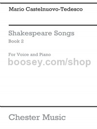 Shakespeare Songs Book 2
