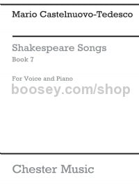 Shakespeare Songs Book 7