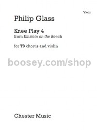 Knee Play 4 (Einstein on the Beach) (Violin Part)