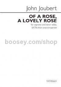 Of a Rose, a Lovely Rose (from Five Songs of Incarnation) (Vocal Score)