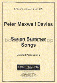 Seven Summer Songs (Untuned Percussion II Part)