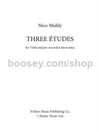 Three Études for Viola