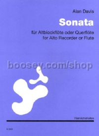 Sonata for Alto Recorder or Flute