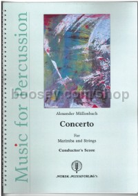 Concerto for Marimba and Strings (Study Score)