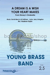 A Dream is a Wish Your Heart Makes (Brass Band Score & Parts)