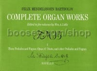 Complete Organ Works, Vol.I