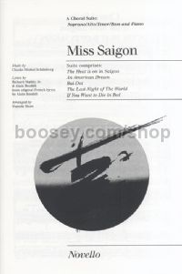 Miss Saigon Choral Suite (SATB)