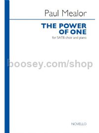 The Power Of One (SATB & Piano)