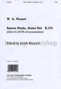 Sancta Maria, Mater Dei, K.273 (SATB)