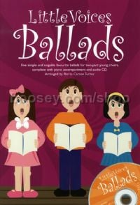Little Voices: Ballads (Two-part Chorus & Piano) (Book & CD)