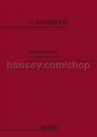 Spirto Gentil from "La Favorita" (Tenor & Piano)