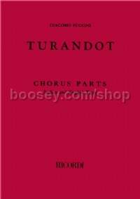 Turandot (SATB & Piano)
