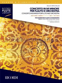 Concerto in mi minore per flauto e orchestra (Flute & Piano)