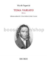 Tema variato M.S. 82 (Violin Solo)
