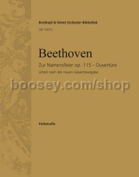 Zur Namensfeier Op. 115 - Overture - cello part